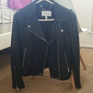 Leather BCBG Jacket